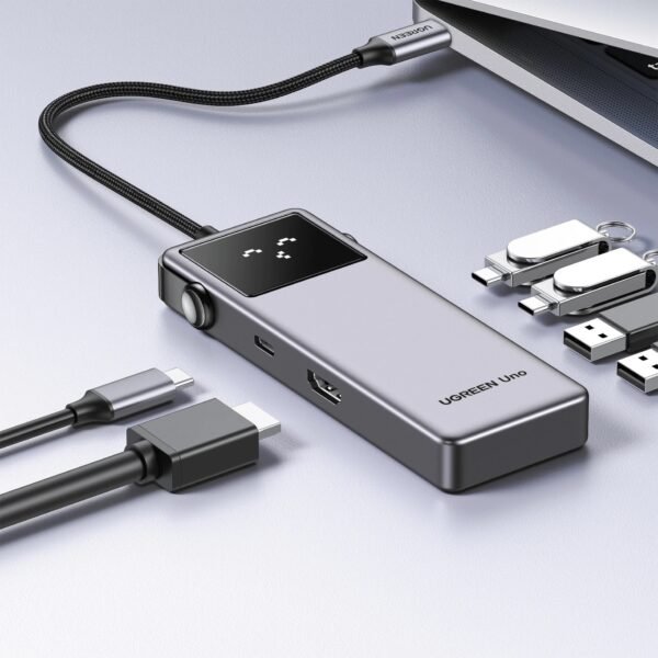 UGREEN - HUB UNO - 6 Puertos (USB-C