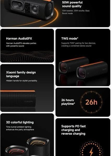 Alternative view of Xiaomi - Sound Party - Altavoz Bluetooth 50W