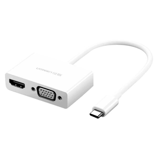 UGREEN - Adaptador USB-C a HDMI + VGA
