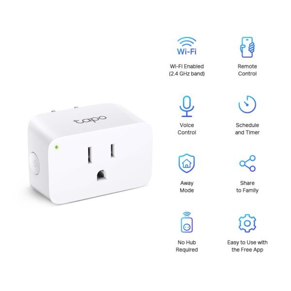 Alternative view of TP-Link Tapo - Mini Smart Plug Wi-Fi - P105