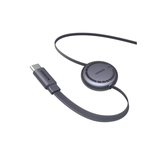 Alternative view of UGREEN - Cable Carga Rápida USB-C a USB-C Retráctil 100W Máx. 1 Metro