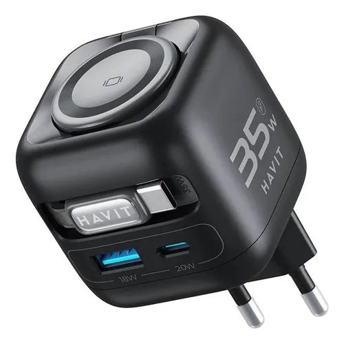 Cargador Havit UC250 de 35w GAN