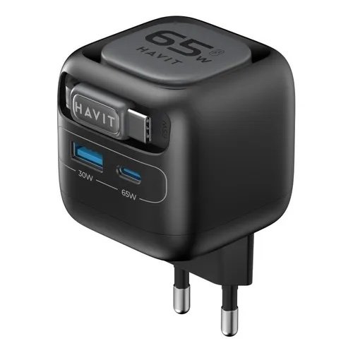 Cargador de viaje Havit Uc253 de 65w