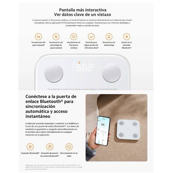 Alternative view of Balanza de Xiaomi S400