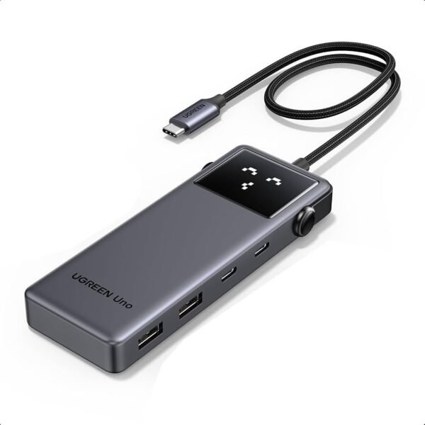 Hub Uno Ugreen 6 en 1 HDMI, 4k, 60Hz, 100w de Carga