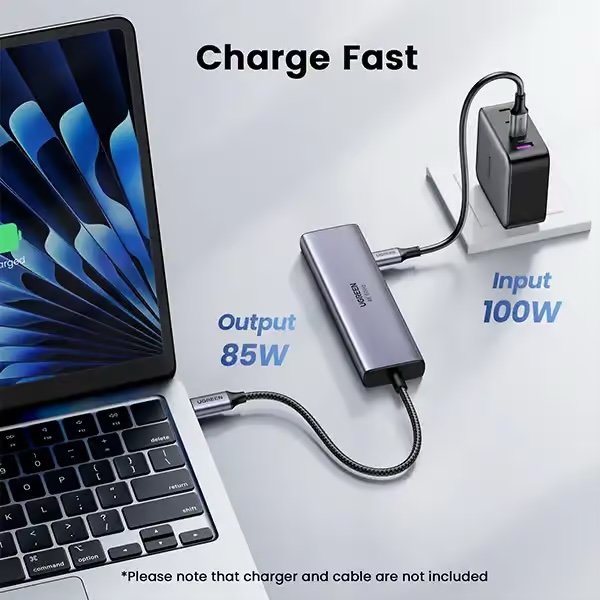 Alternative view of Adaptador Ugreen Multipuertos 6 en 1 4k60hz