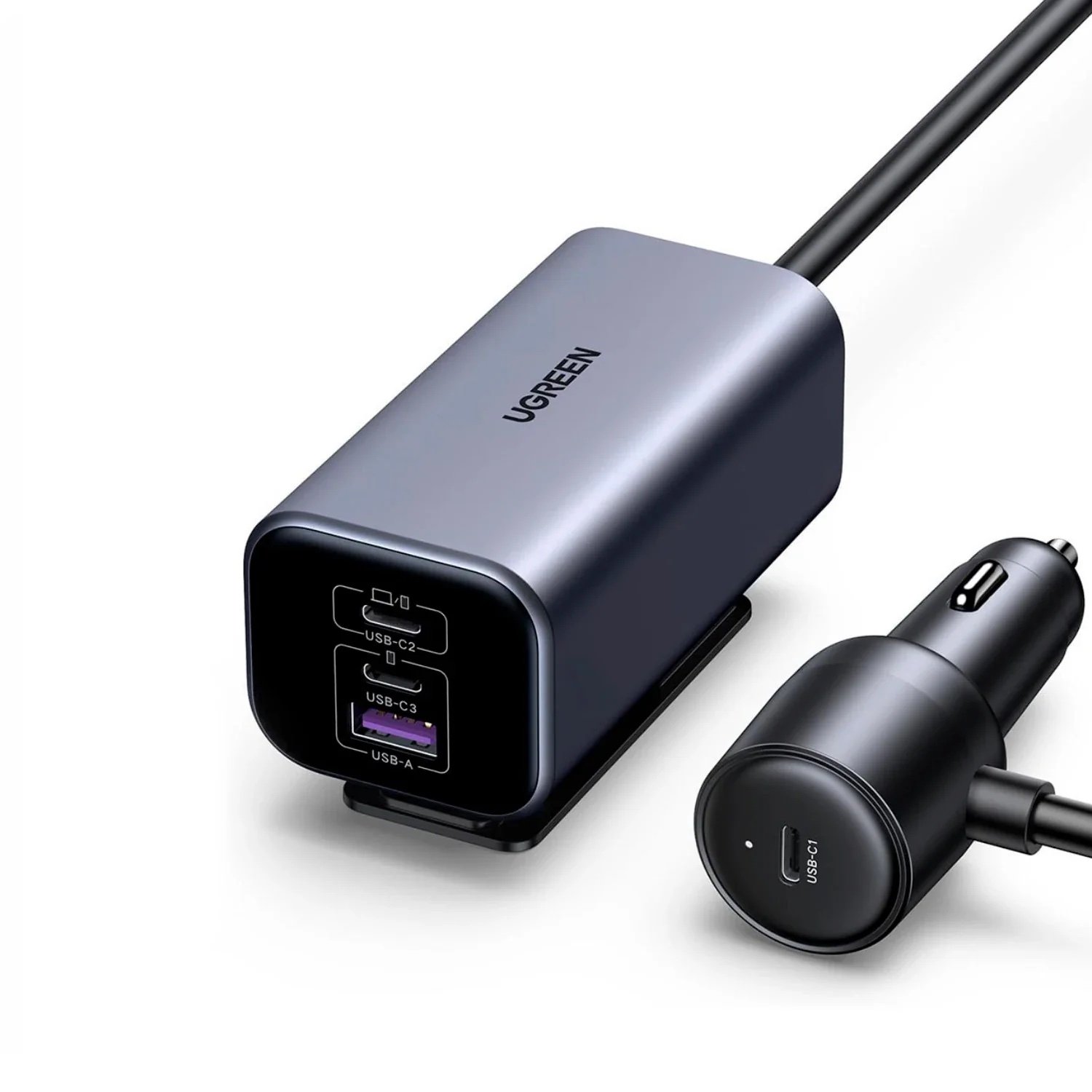 Cargador para Auto Ugreen multipuertos 150w