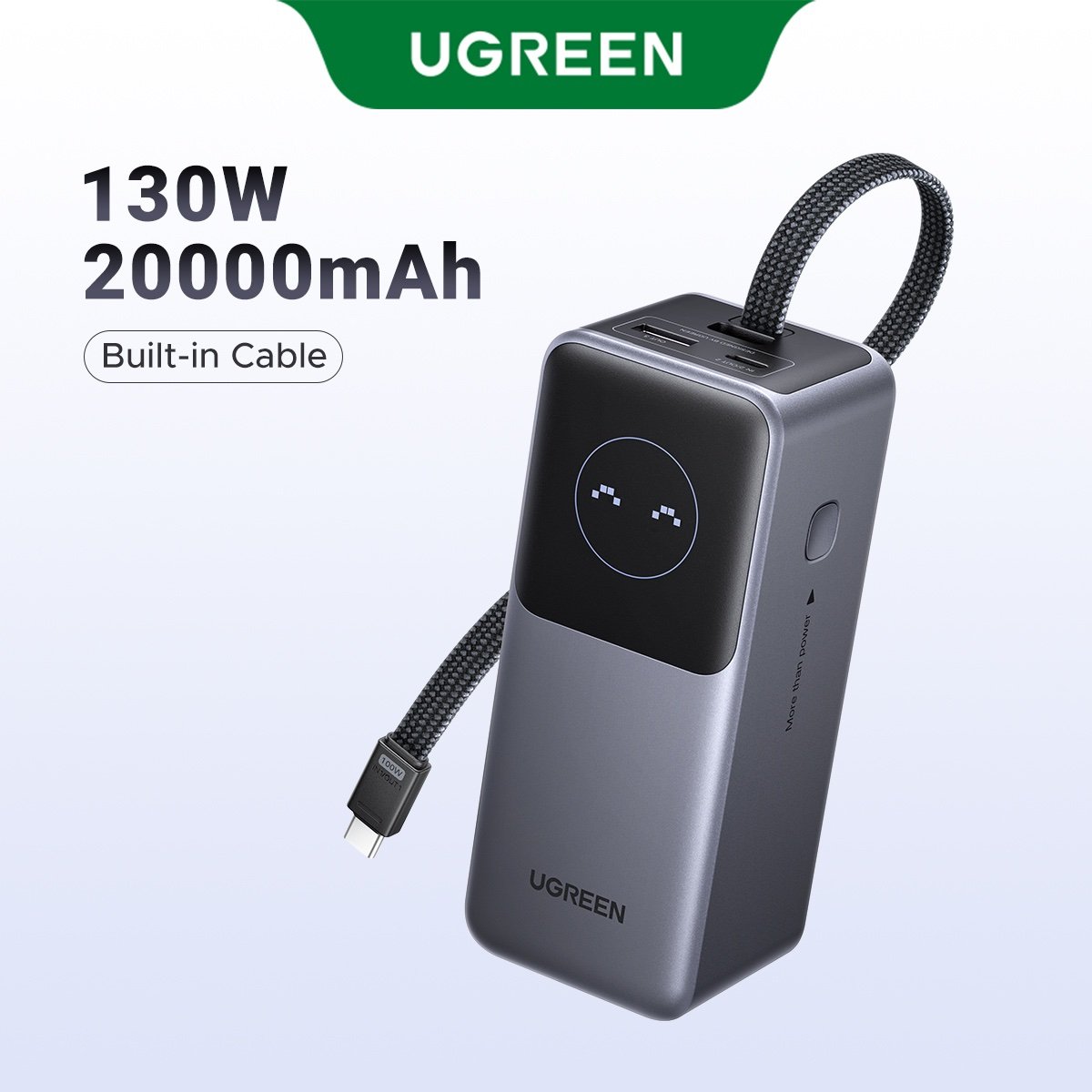 Power Bank Ugreen 20.000mAh de 130w