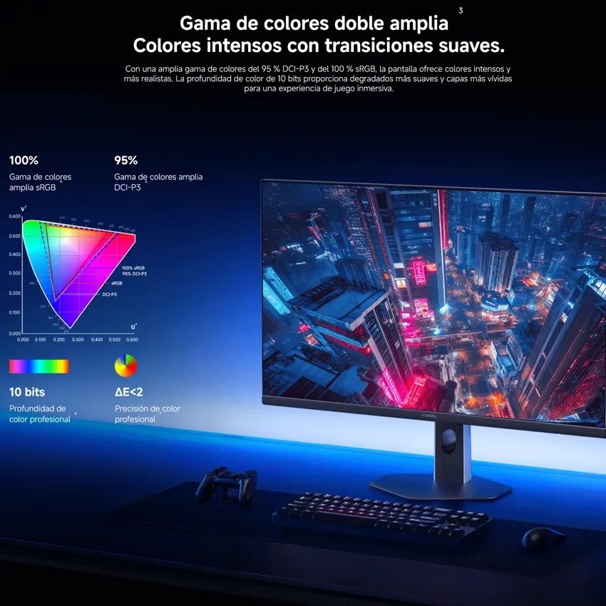 Monitor Xiaomi 2k gaming g27Qi - Imagen 2