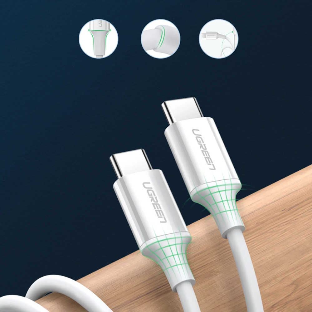Cable Ugreen 60w de 1 mts con 480Mbps de transferencia - Imagen 3