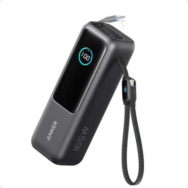 Power Bank Anker A1695 25000 mAh 165W – Black