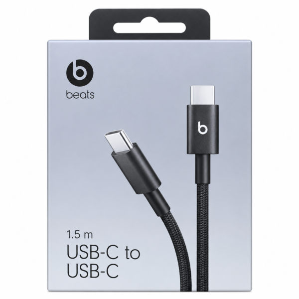 Cable Beats USB-C a USB-C 60W 1,5 m – Bolt Black