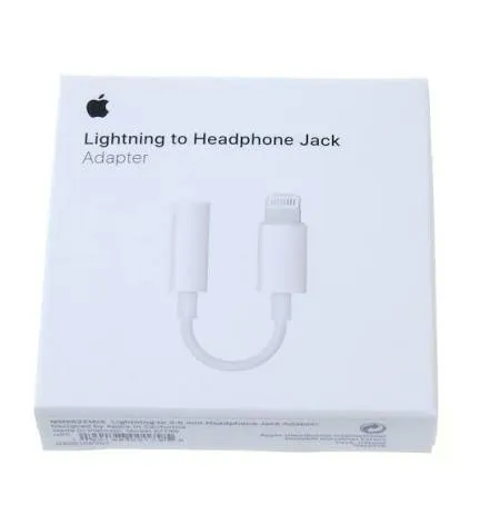 Adaptador Apple Lightning a jack de 3,5 mm