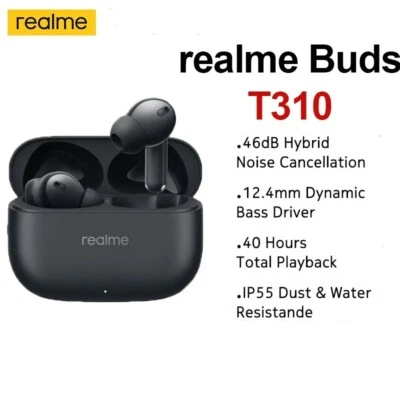 Audífonos Realme Buds T310 – Black