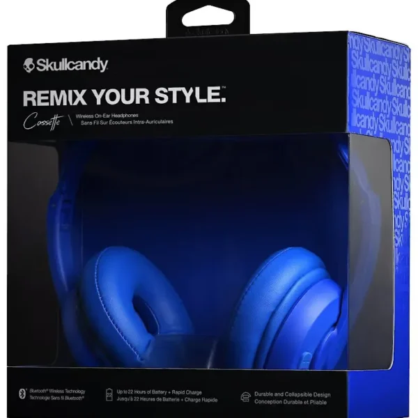 Audífonos Skullcandy Cassette – Azul