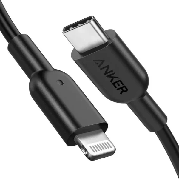 Cable Anker USB-C a Lightning reforzado 0,9 m