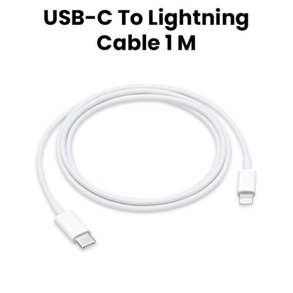 Cable Apple USB-C a Lightning 1 m – White