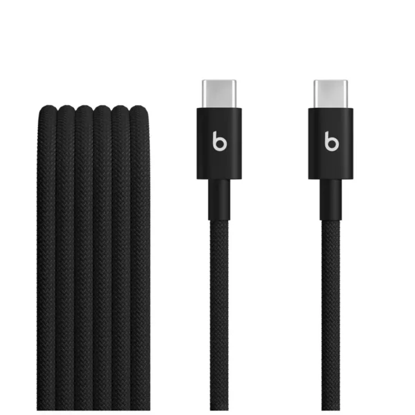 Alternative view of Cable Beats USB-C a USB-C 60W 1,5 m – Bolt Black