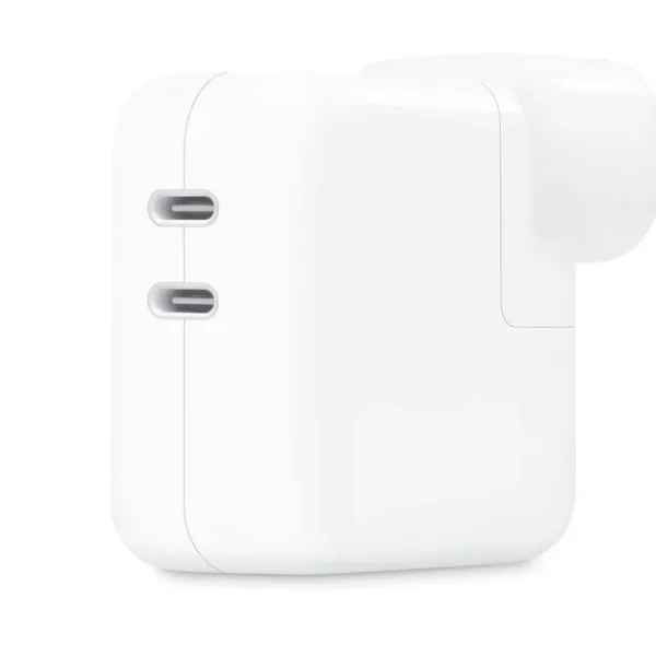 Cargador Apple USB-C doble compacto 35W