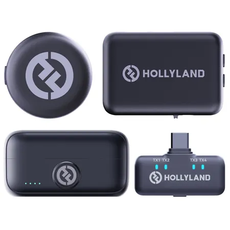 Micrófonos inalámbricos Hollyland LARK M3 USB-C – Space Gray