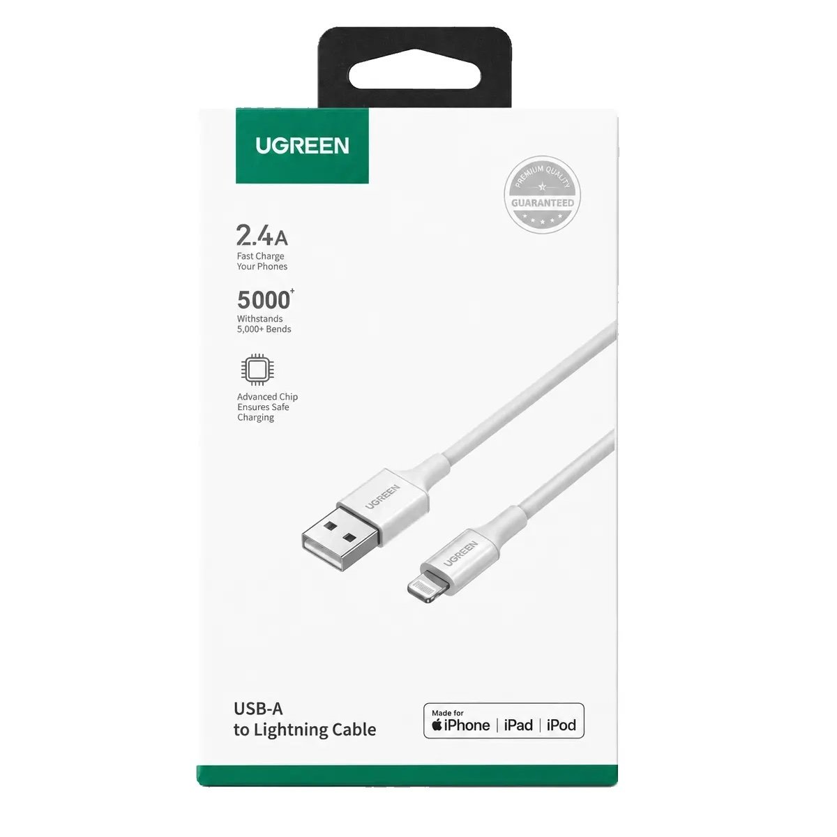 Cable UGREEN USB-A a Lightning - Imagen 4