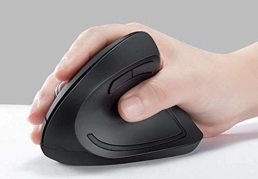 Mouse Havit MS550GT inalámbrico vertical – Black
