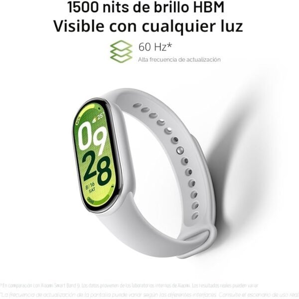Alternative view of Smartband Xiaomi Smart Band 10 – Glacier Silver