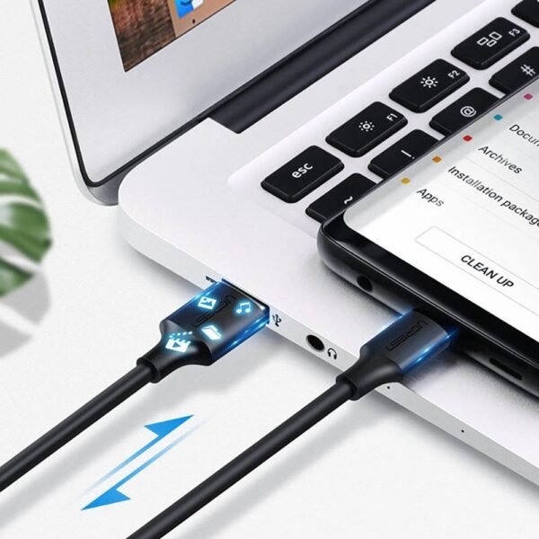 Alternative view of Cable UGREEN USB-A 2.0 a USB-C de 1m