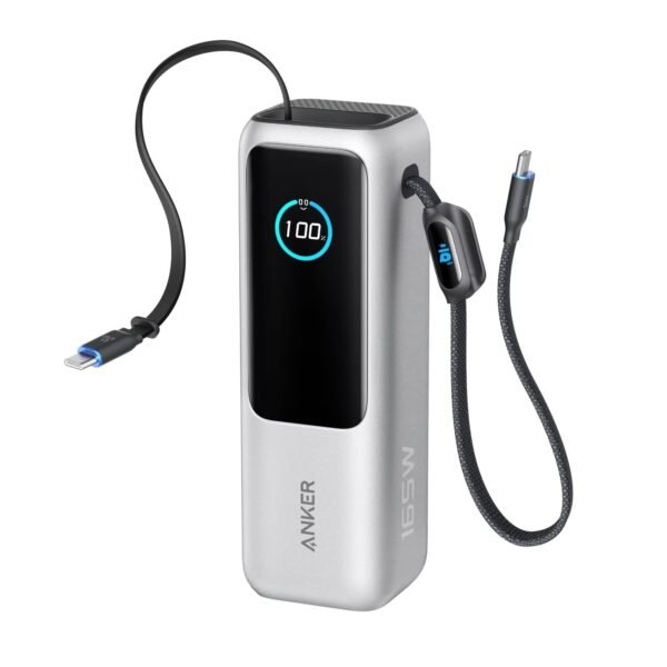Power Bank Anker A1695 25000 mAh 165W – Silver