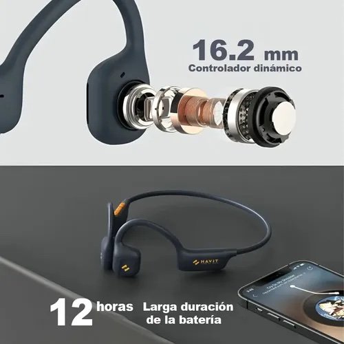 Audífonos Havit E510BT Freego1 Air Open Ear - Imagen 3