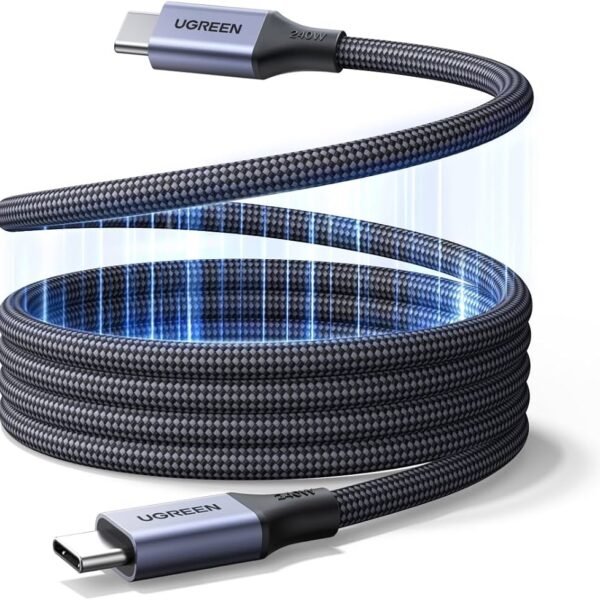 Cable magnético UGREEN L537 USB-C a USB-C 240W de 1m